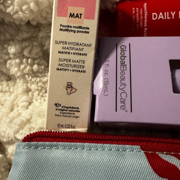 Clinique x Kate Spade Cosmetic Bag + Sephora & Clarins Beauty Bundle (New!) - Picture 2 of 7